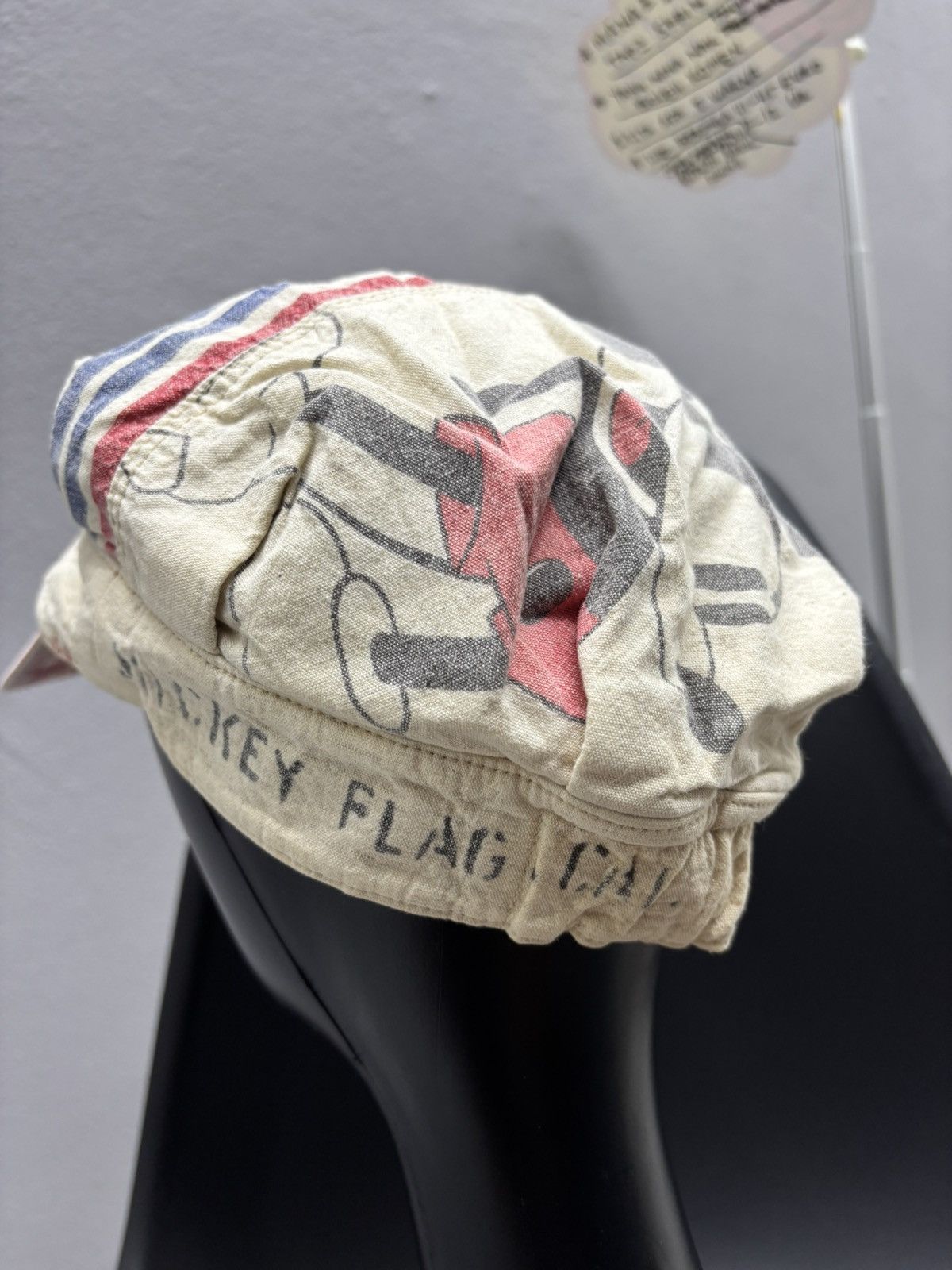 Undercover DENIM DUNGAREE HAT VINTAGE MICKEY FLAG Size ONE SIZE - 4 Thumbnail