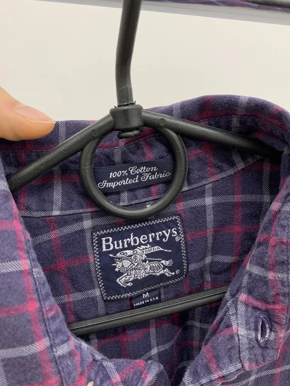 Burberry Vintage Burberry Nova Check Button Up Shirt Size US M / EU 48-50 / 2 - 2 Thumbnail