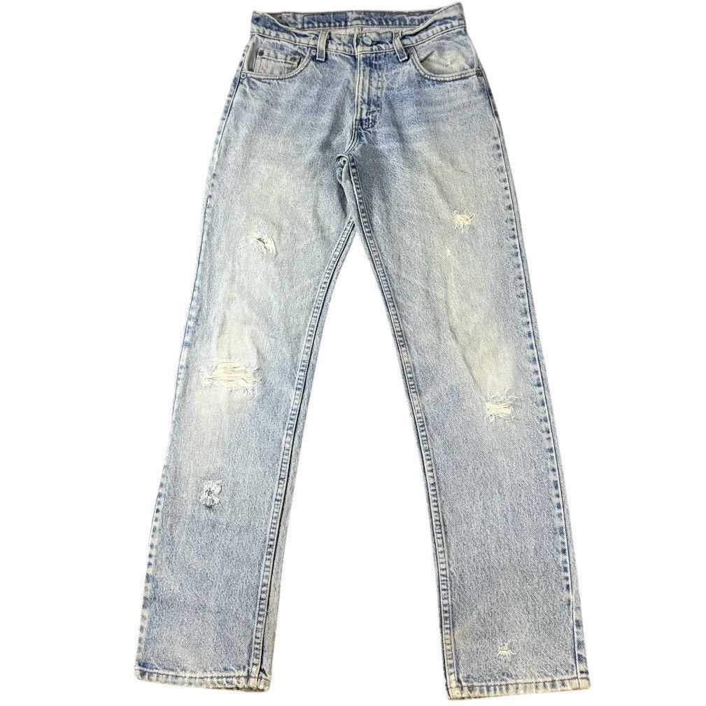 Vintage 90s Levis 505 Acid Washed Denim Made in Usa W27