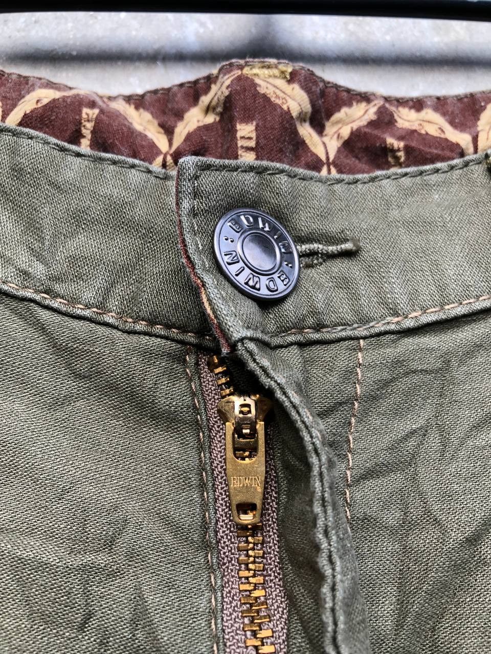 Edwin × Vintage Edwin Curve Cargo Buckle Back Pants Size US 34 / EU 50 - 7 Thumbnail