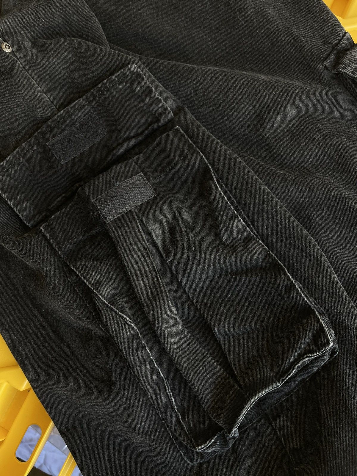 Willy Chavarria WILLY CHAVARRIA DENIM CARGO PANTS Size US 32 / EU 48 - 7 Thumbnail