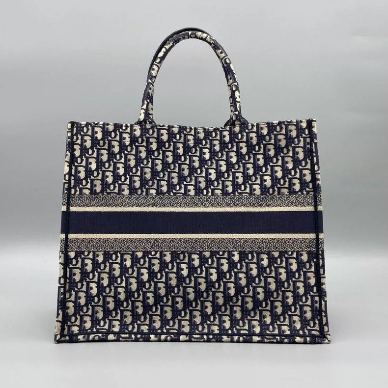 Dior Dior Canvas Embroidered Large Tote Bag-2505 Size ONE SIZE - 2 Thumbnail
