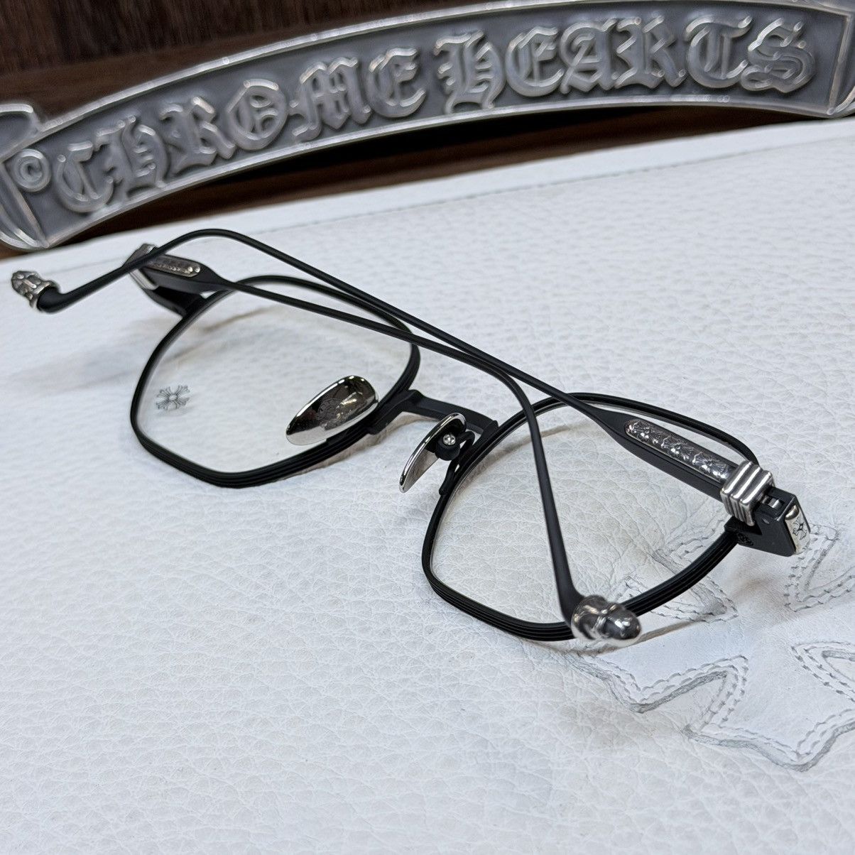 Chrome Hearts Chrome Hearts Vagilictorian Glasses Size ONE SIZE - 2 Thumbnail