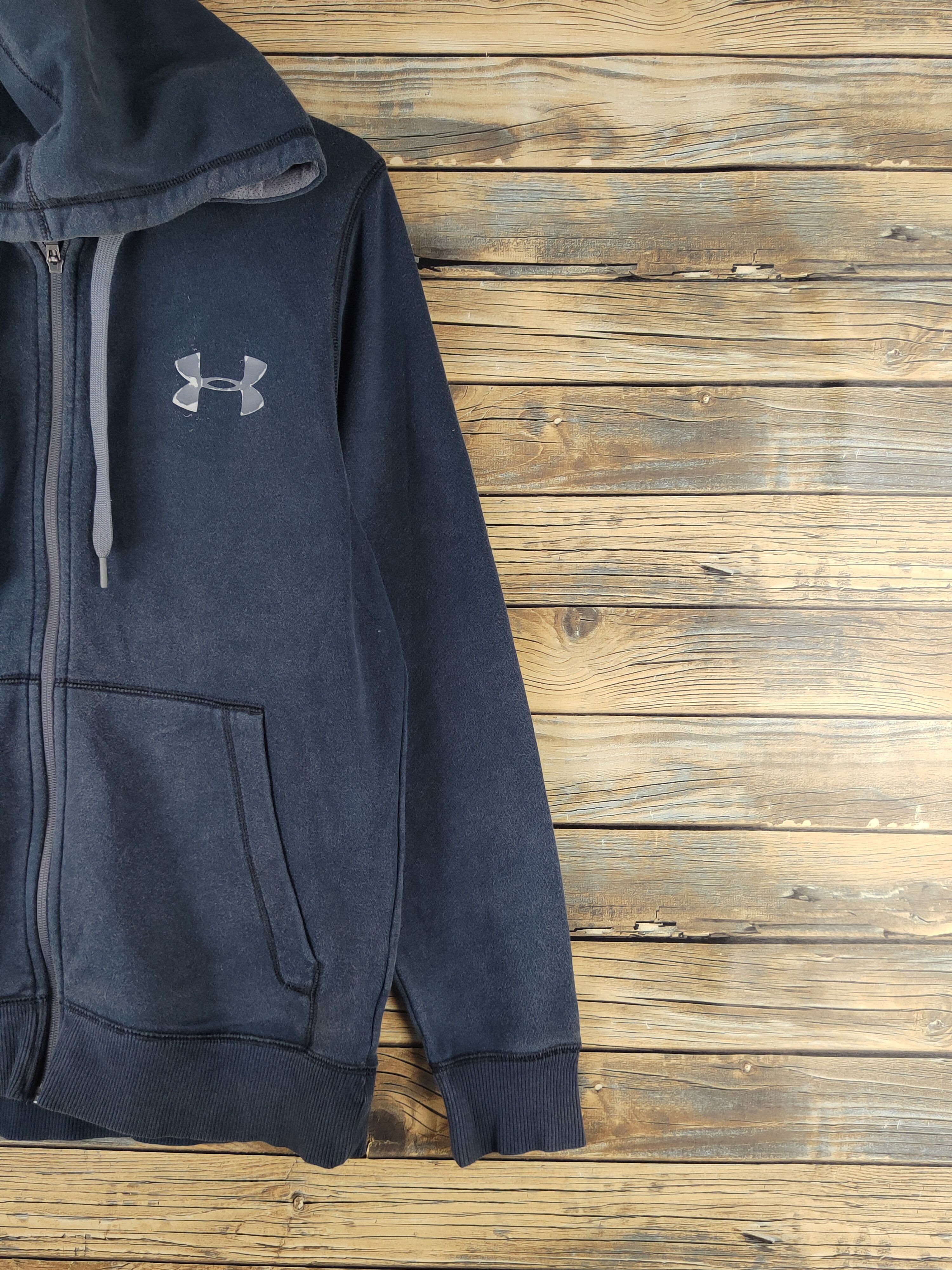 Under Armour DL Under Armour Navy Faded Hoodie Sweaters #2510 Size US M / EU 48-50 / 2 - 6 Thumbnail