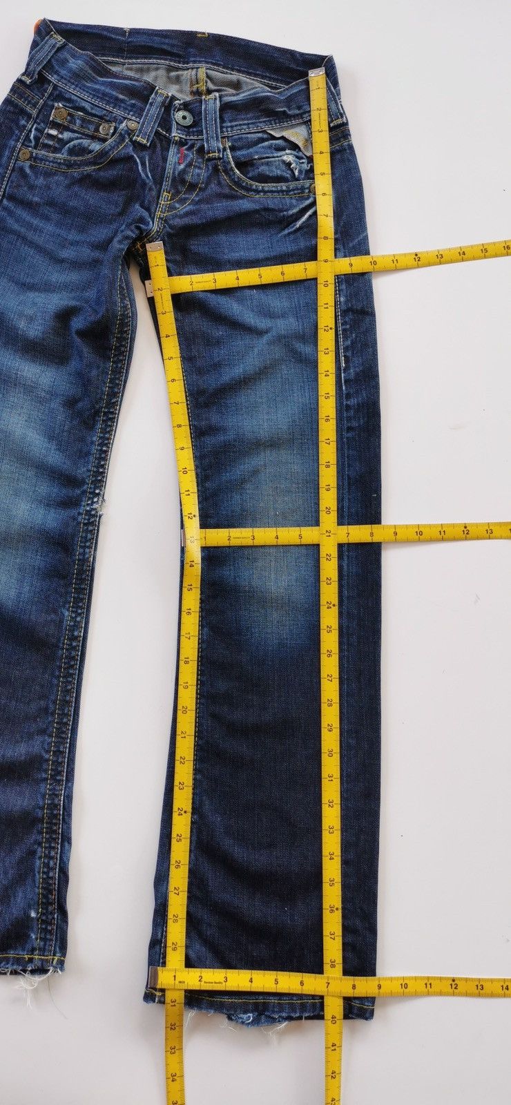Le Grande Bleu (L.G.B.) Replay Flare Jeans Size 26" / US 2 / IT 38 - 10 Thumbnail
