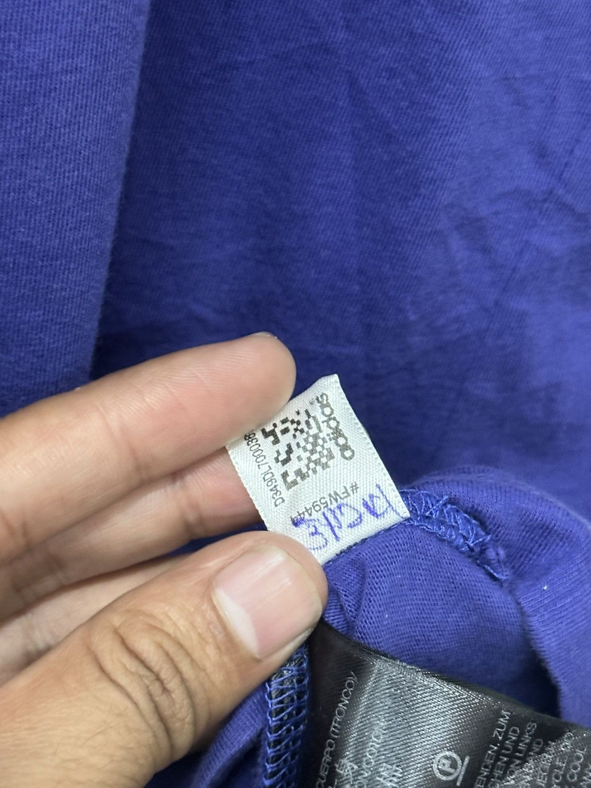 Y-3 AW13 Y-3 Yohji Yamamoto Purple T-shirt Size US M / EU 48-50 / 2 - 9 Thumbnail
