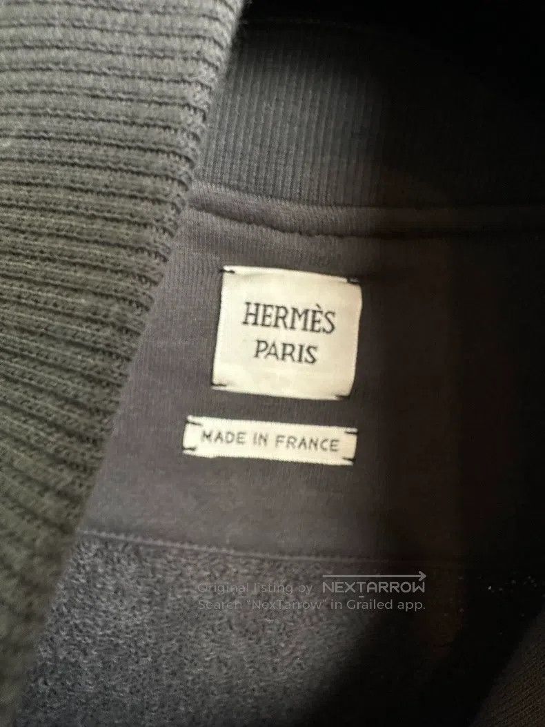 Hermes Hermes Grey Knit Baseball Jacket Set Size XS / US 0-2 / IT 36-38 - 2 Thumbnail
