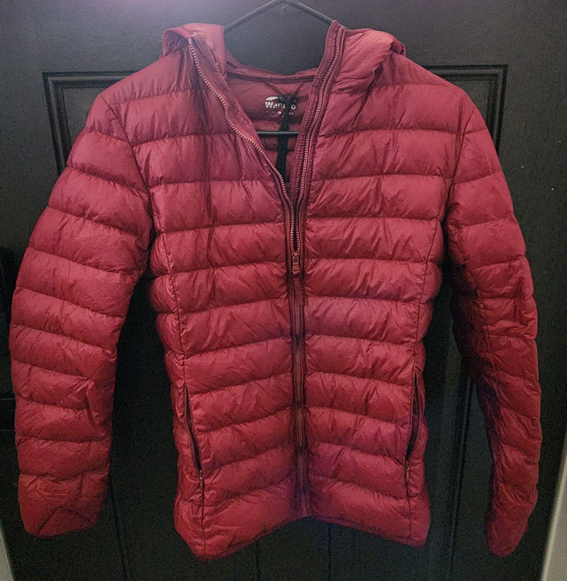 Other Wantdo Packable Ultra Light Weight Down Jacket Wine Red XS Size XS / US 0-2 / IT 36-38 - 1 Thumbnail
