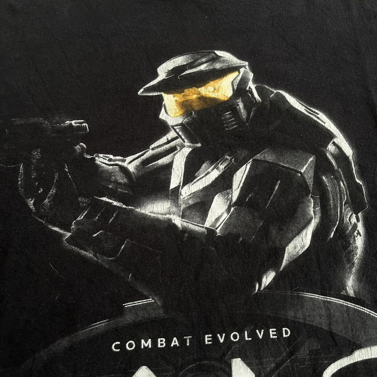 Nintendo × Playstation Halo 2011 Combat Evolved Anniversary Xbox Game Promo Tee Size US XL / EU 56 / 4 - 5 Thumbnail