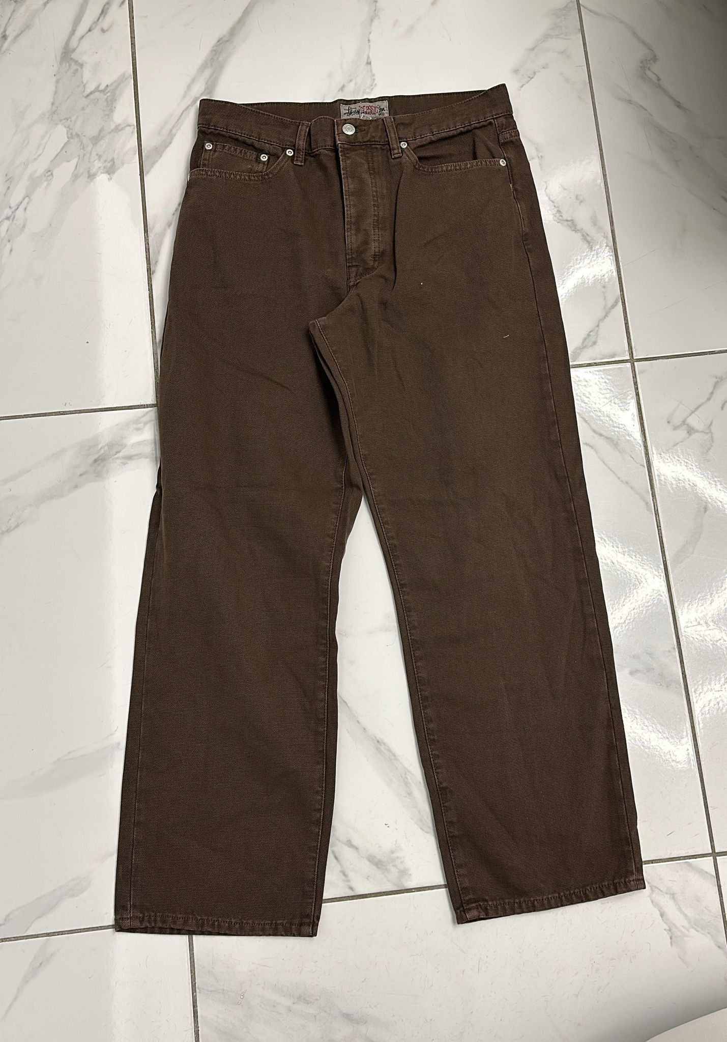 Stussy × Vintage Stüssy Classic Jean Size 30 Brown Size US 30 / EU 46 - 5 Thumbnail