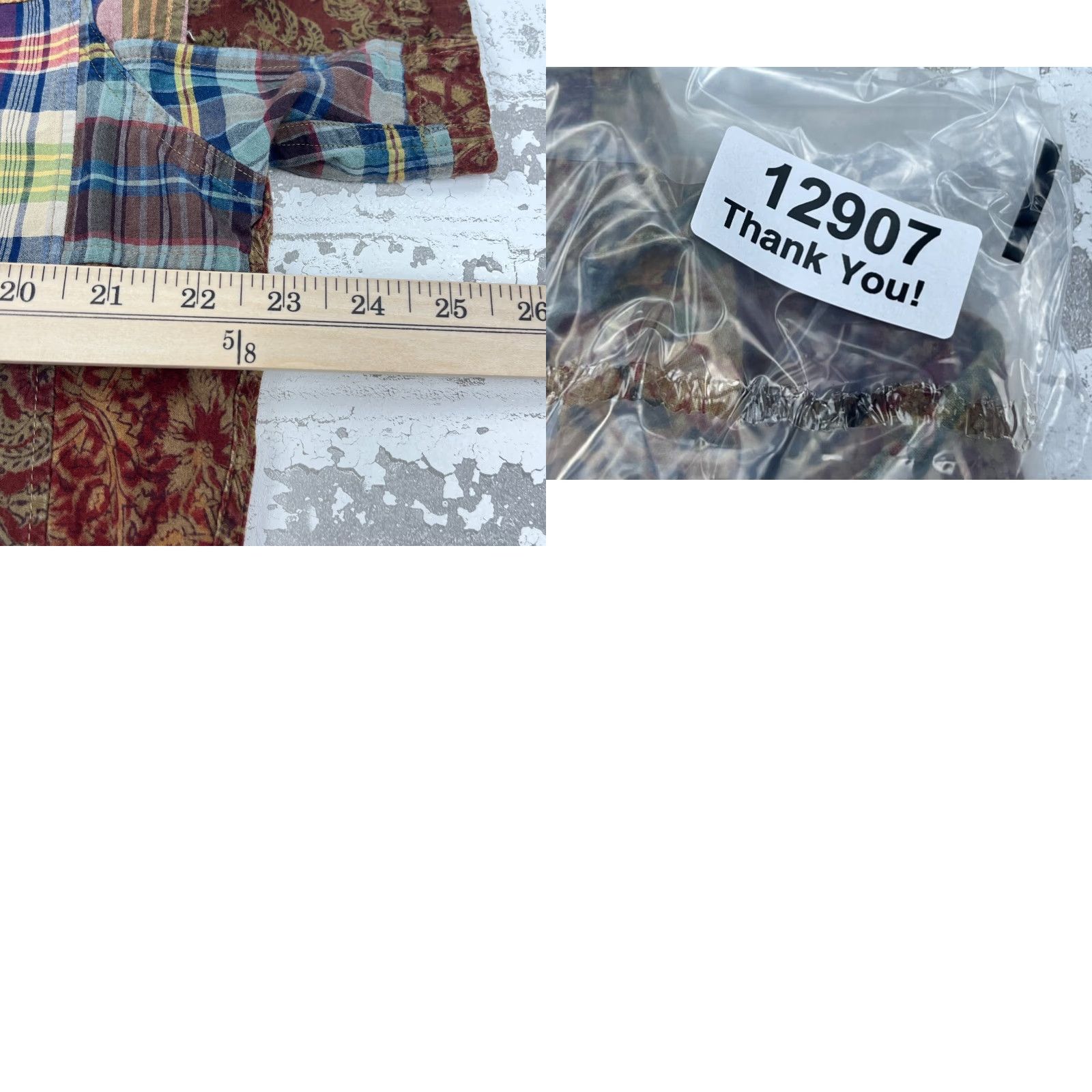 Polo Ralph Lauren VINTAGE Polo Ralph Lauren Shirt Men Large Brown Patchwork Paisley Plaid India Size US L / EU 52-54 / 3 - 8 Thumbnail