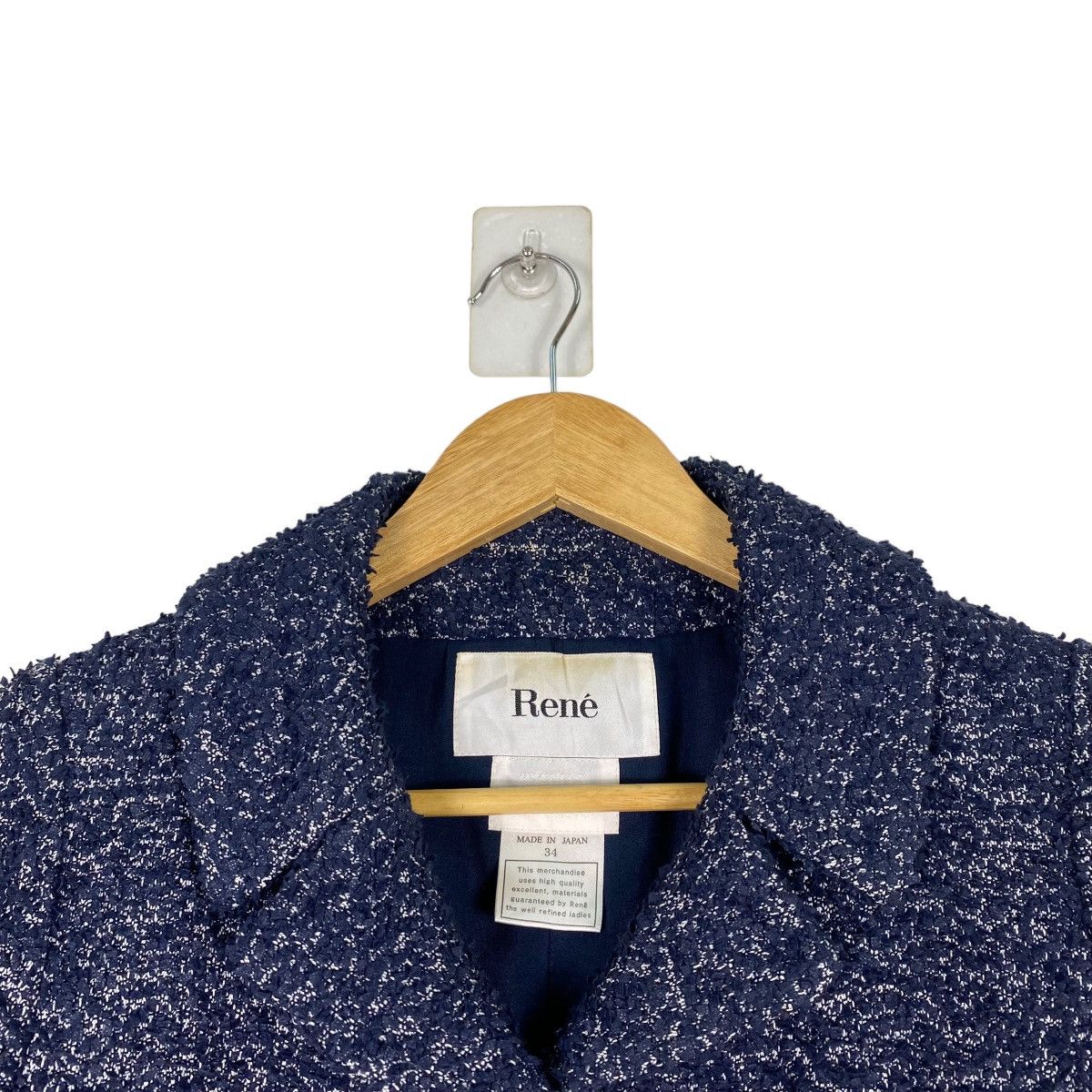 Japanese Brand DESIGNER💥RENE CROPPED JACKET Size US S / EU 44-46 / 1 - 4 Thumbnail