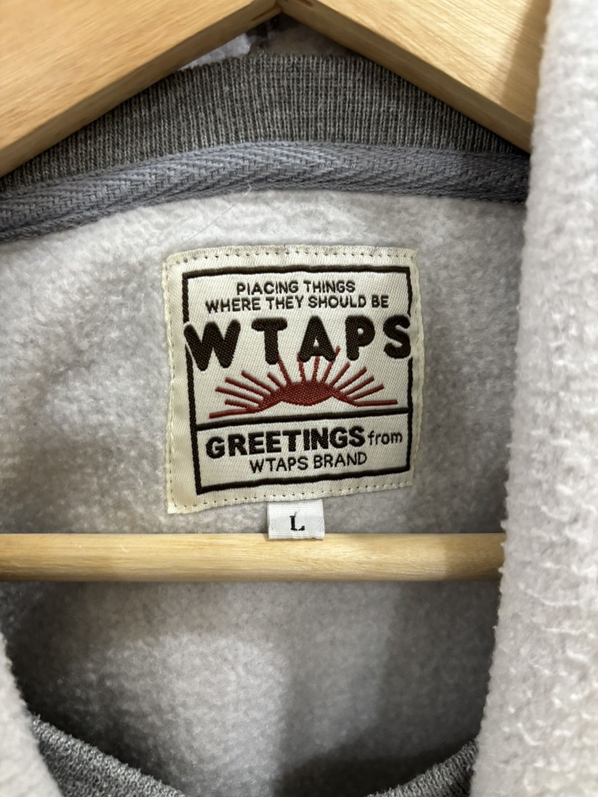 Wtaps Wtaps Offset Hoodie You are my sunshine Size US L / EU 52-54 / 3 - 6 Thumbnail