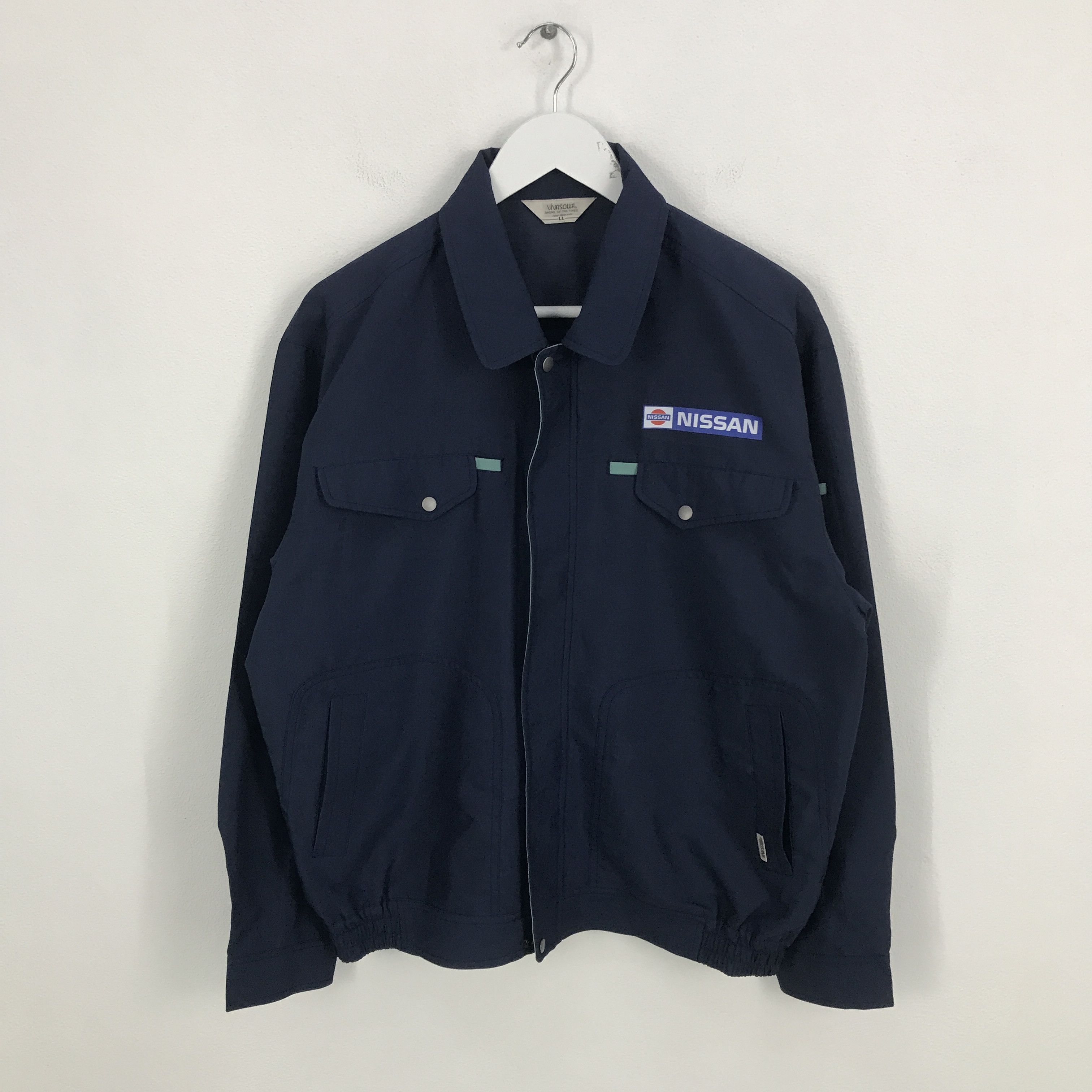 Japanese Brand Rare Nissan Worker Custom Art Sport Jacket Size US L / EU 52-54 / 3 - 2 Thumbnail
