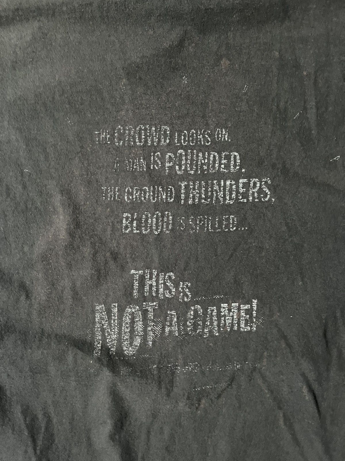 Other Vintage “This Is Not A Game” t-shirt Size US L / EU 52-54 / 3 - 5 Thumbnail