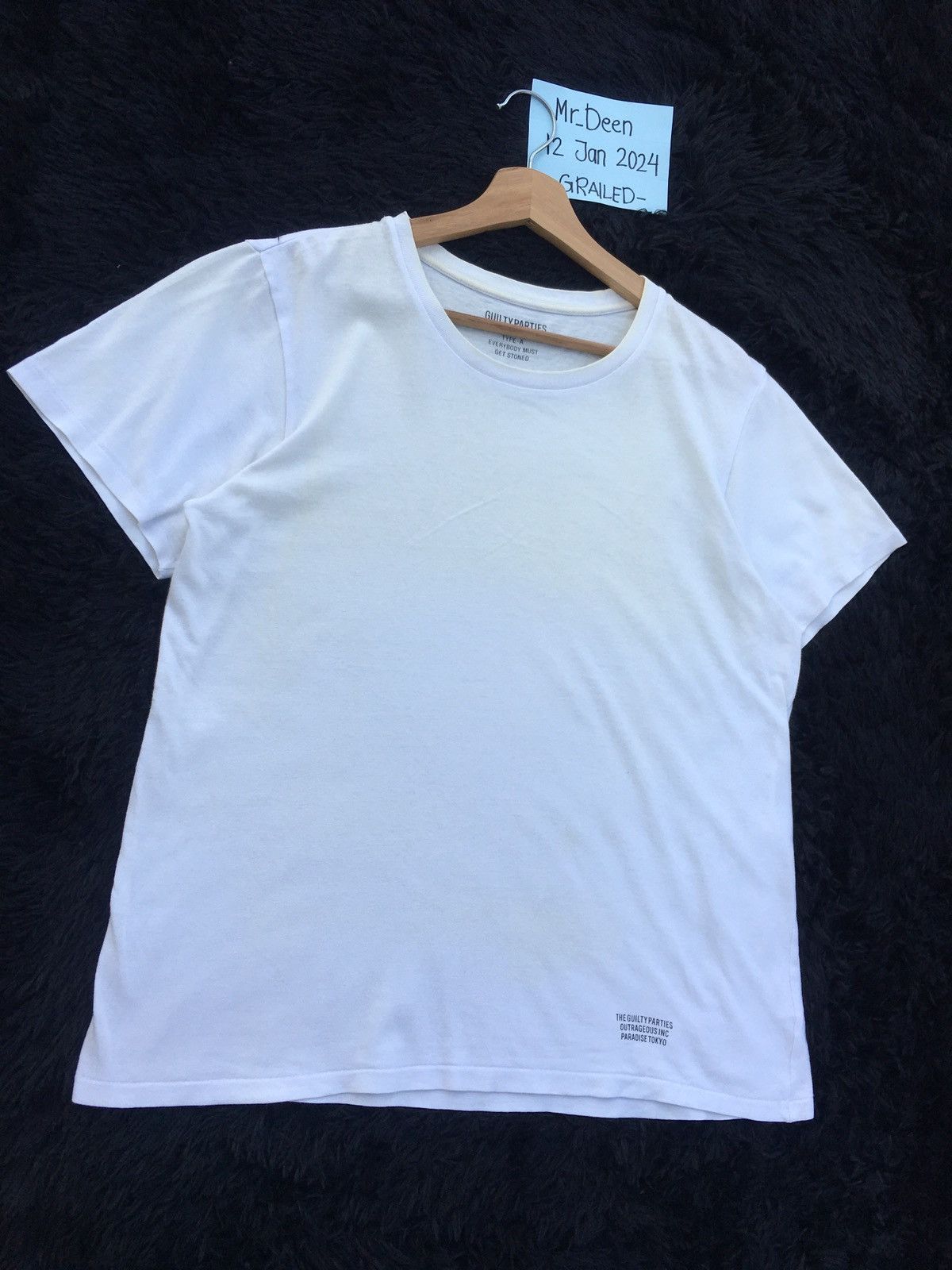 Wacko Maria Rare Vintage The Guilty Parties Everbody Must Get Stone Tee Size US M / EU 48-50 / 2 - 2 Thumbnail