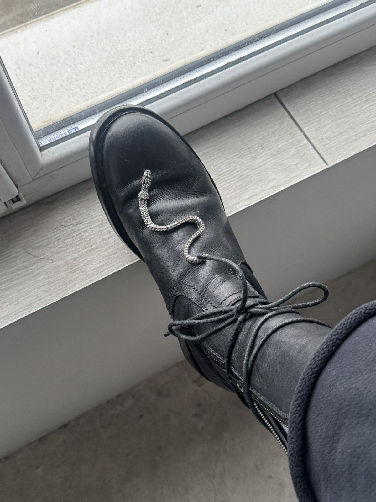 Ann Demeulemeester Backlace Boots Victor