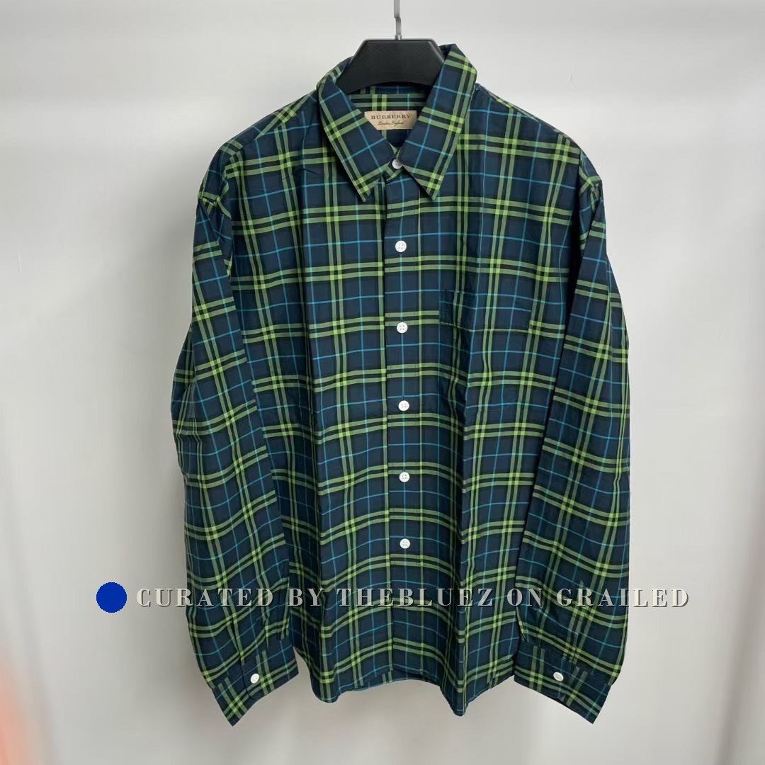 Burberry Burberry Patchwork Check Long-Sleeve Shirt Size US XXL / EU 58 / 5 - 1 Thumbnail