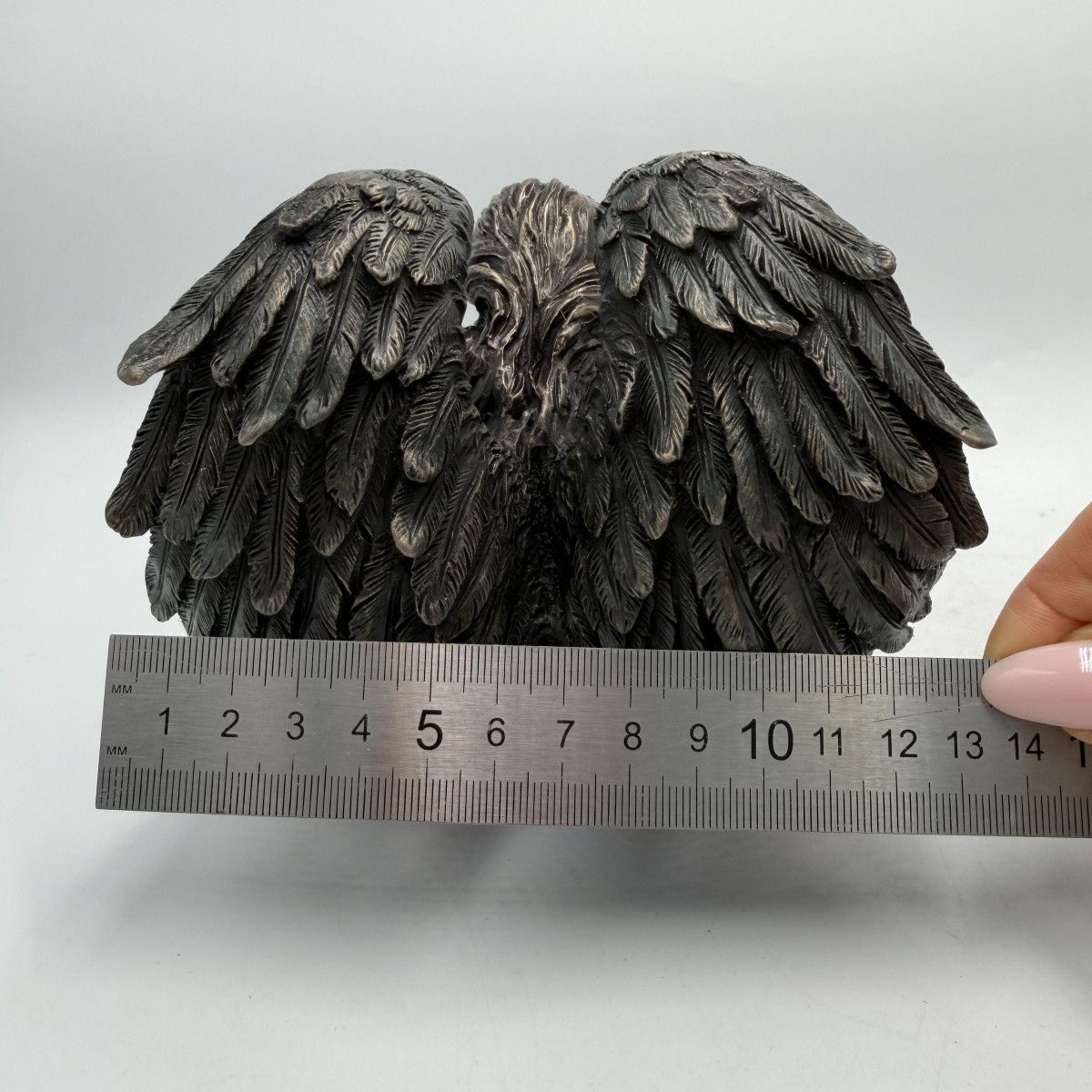 Other Sad Angel Figurine Statue Bronze Finish Polystone Statue Size ONE SIZE - 10 Thumbnail