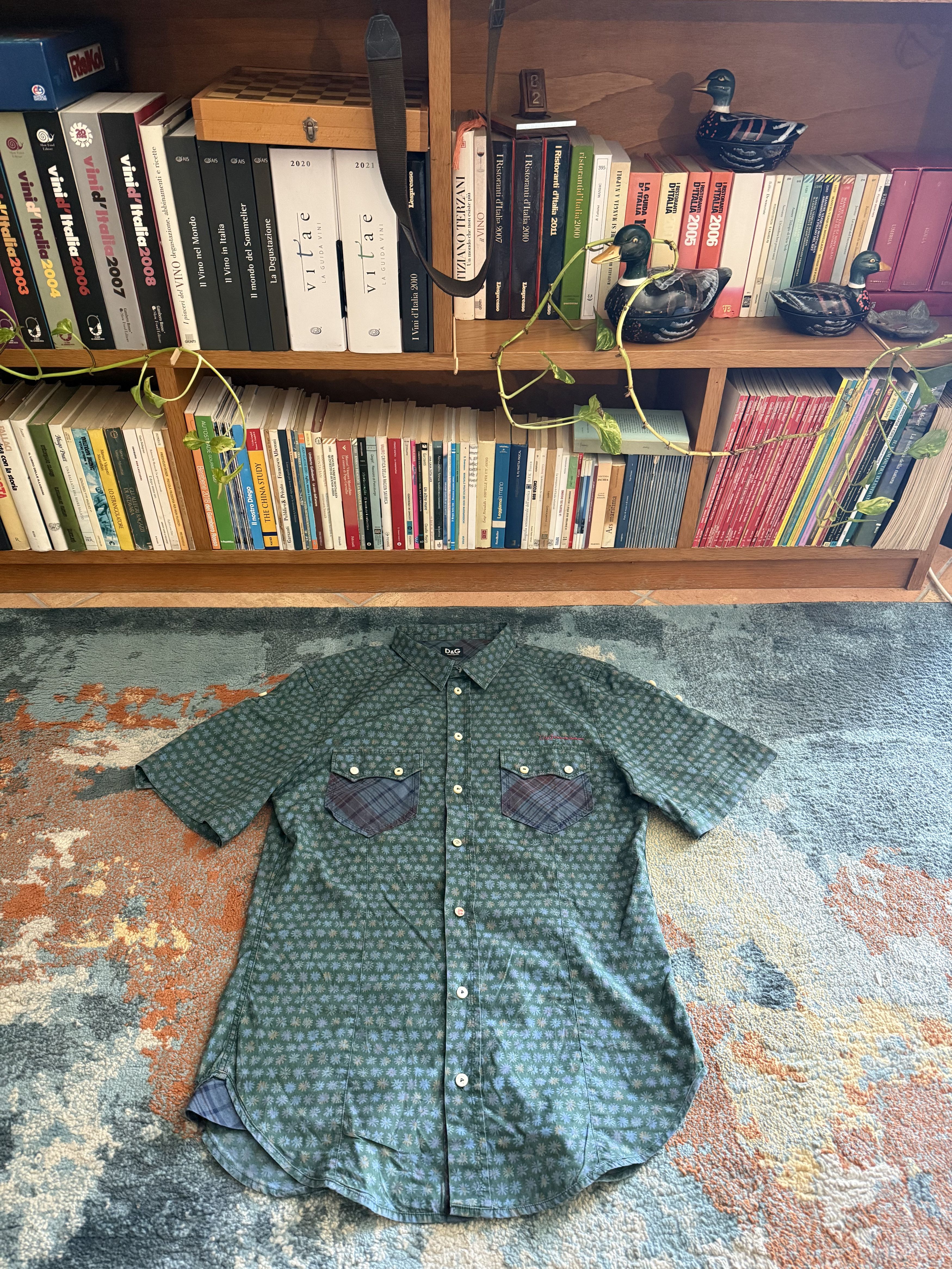 Dolce & Gabbana Dolce Gabbana Vintage Bowling Hawaii Shirt Size US M / EU 48-50 / 2 - 1 Thumbnail