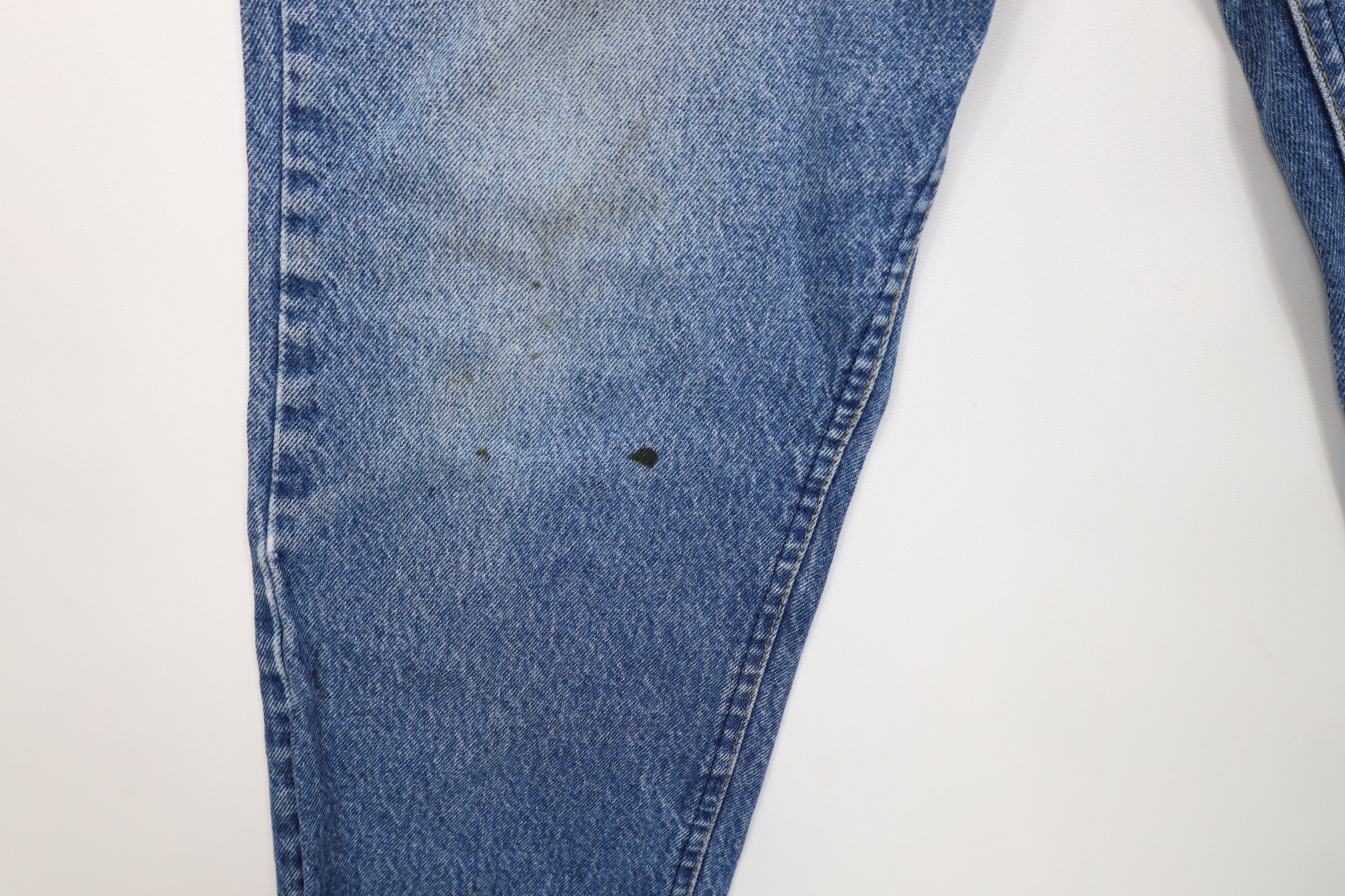 Lee Vintage 90s Lee Straight Leg Denim Jeans Blue Cotton USA Size US 34 / EU 50 - 8 Thumbnail