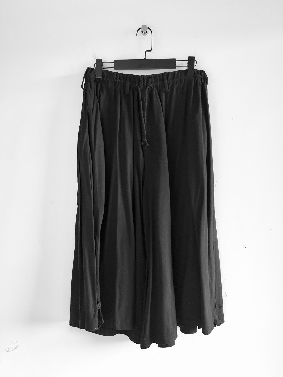 Yohji Yamamoto Yohji Yamamoto Pour Homme 22SS - BOX PLEATS WIDE PANTS Skirt Size US 32 / EU 48 - 3 Thumbnail