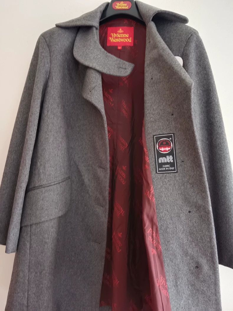 Vivienne Westwood Vivienne Westwood Love takes a woolen coat Size M / US 6-8 / IT 42-44 - 6 Thumbnail