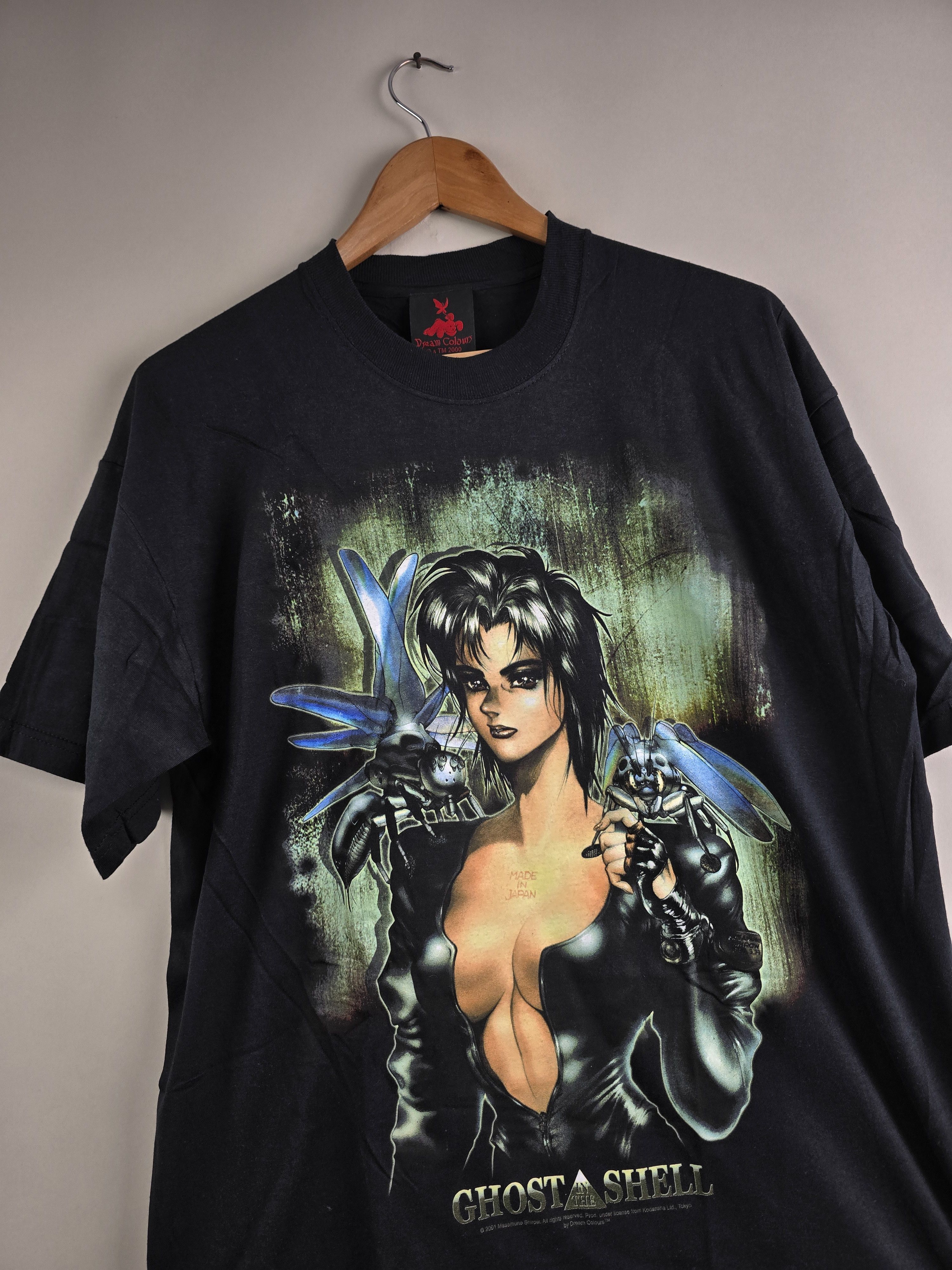 Anime × Vintage 2001 Masamune Shirow's Ghost in the Shell Bionic Insects Size US L / EU 52-54 / 3 - 2 Thumbnail