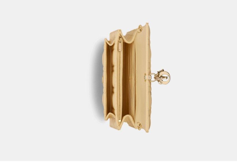 Dior o1w1db10225 Size: OS / S0937ONMJ Pouch in Pale Yellow Size ONE SIZE - 3 Thumbnail