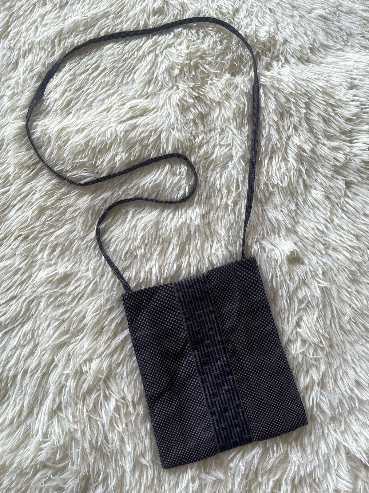Hermes × Vintage Hermes Toile Herline Pochette Crossbody Bag Size ONE SIZE - 10 Thumbnail