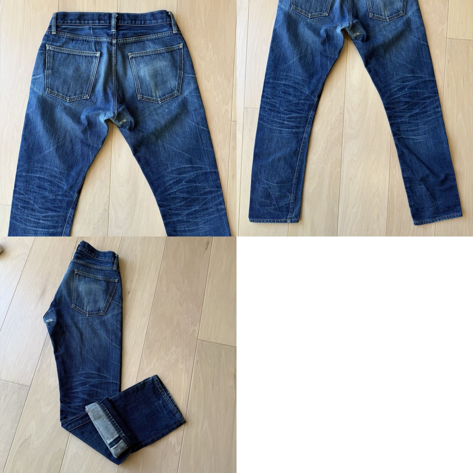 Taylor Stitch Taylor Stitch Jeans 30 Blue Dark Wash Slim Denim Jeans Mens Small/Regular 30x28.5 Streetwear Western USA Vintage? Size US 30 / EU 46 - 8 Thumbnail