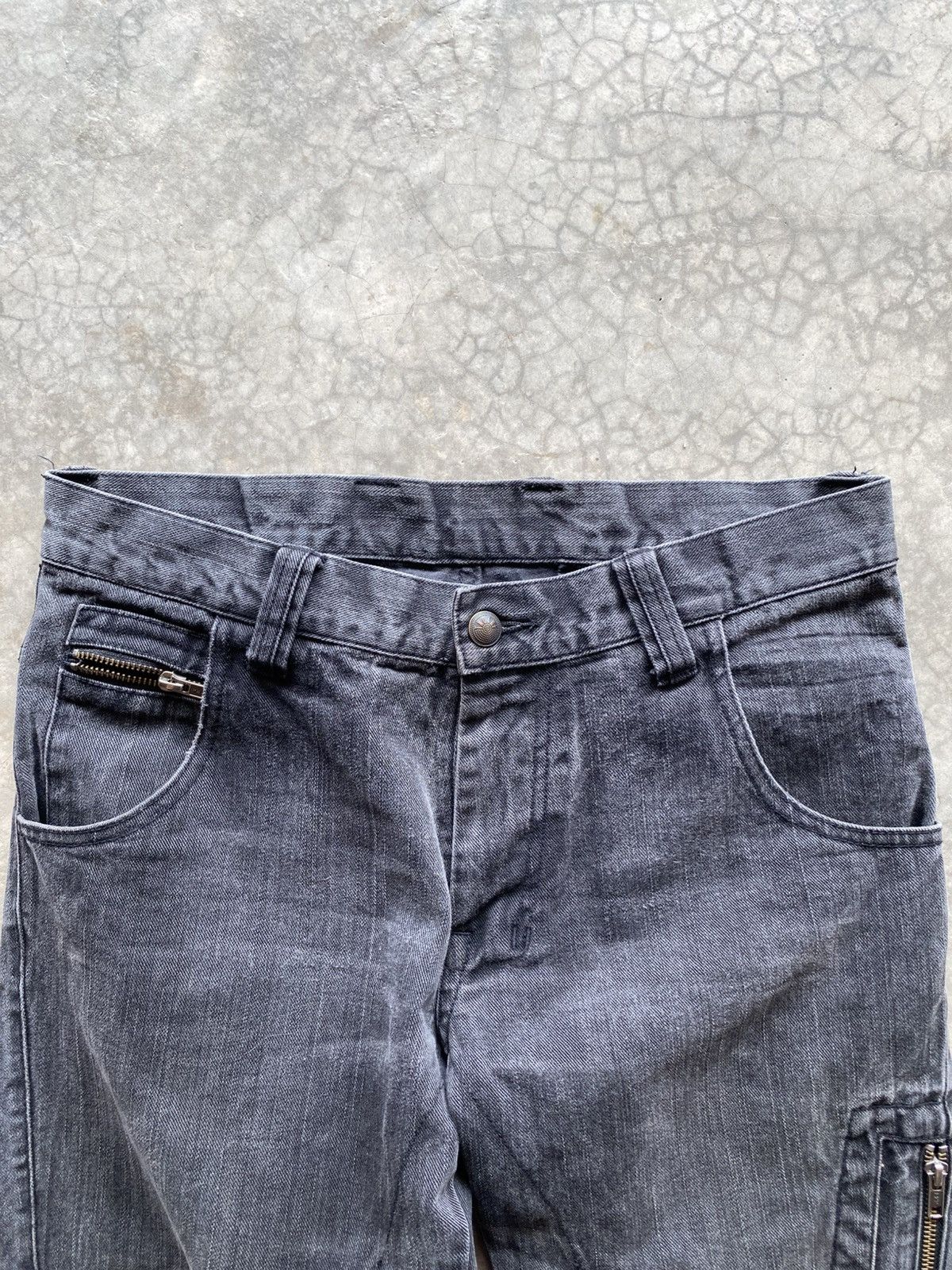 291295=Homme 291295: Homme 6 Pocket buckle back denim Size US 34 / EU 50 - 2 Thumbnail