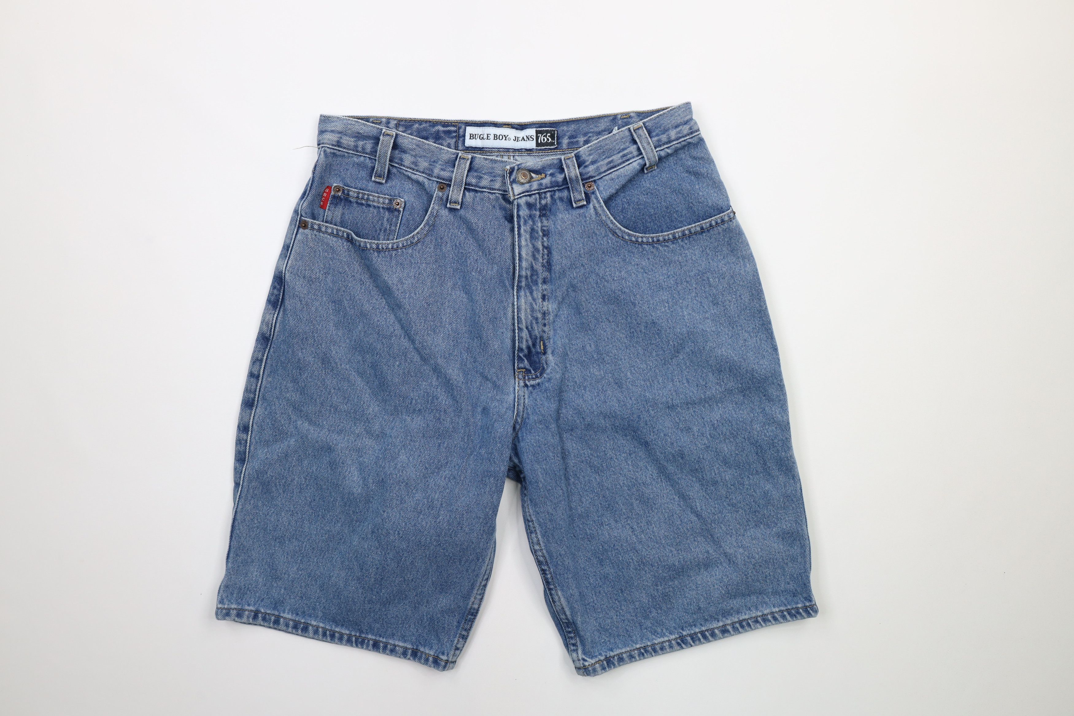 Vintage Vintage 90s Streetwear Fit Denim Jean Shorts Jorts Blue | Grailed