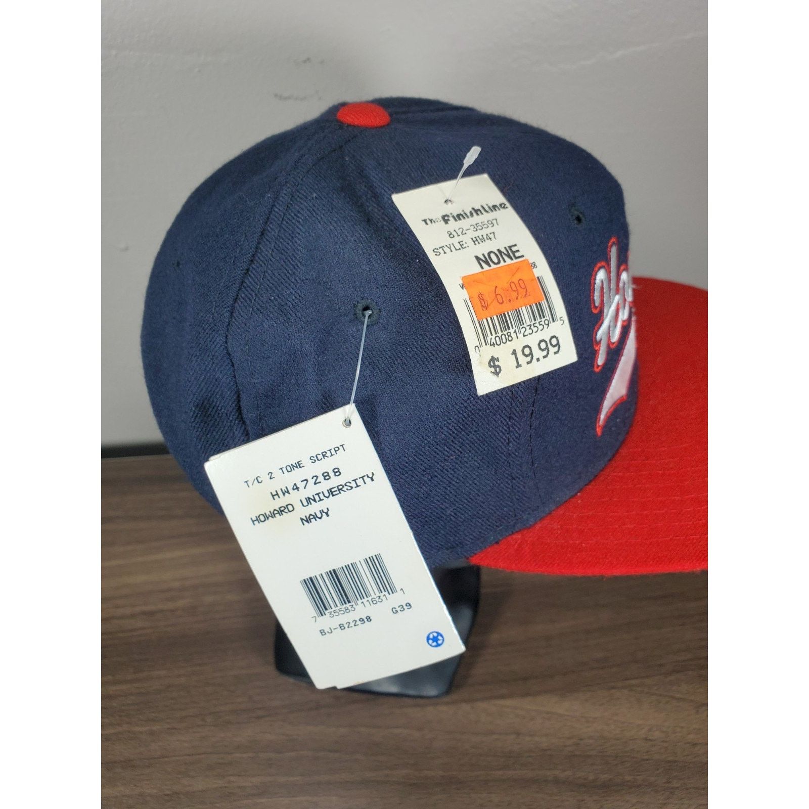 NCAA × Starter × Vintage HU Howard Bison Starter Script Hat HBCU Wool Snapback Cap Size ONE SIZE - 7 Thumbnail