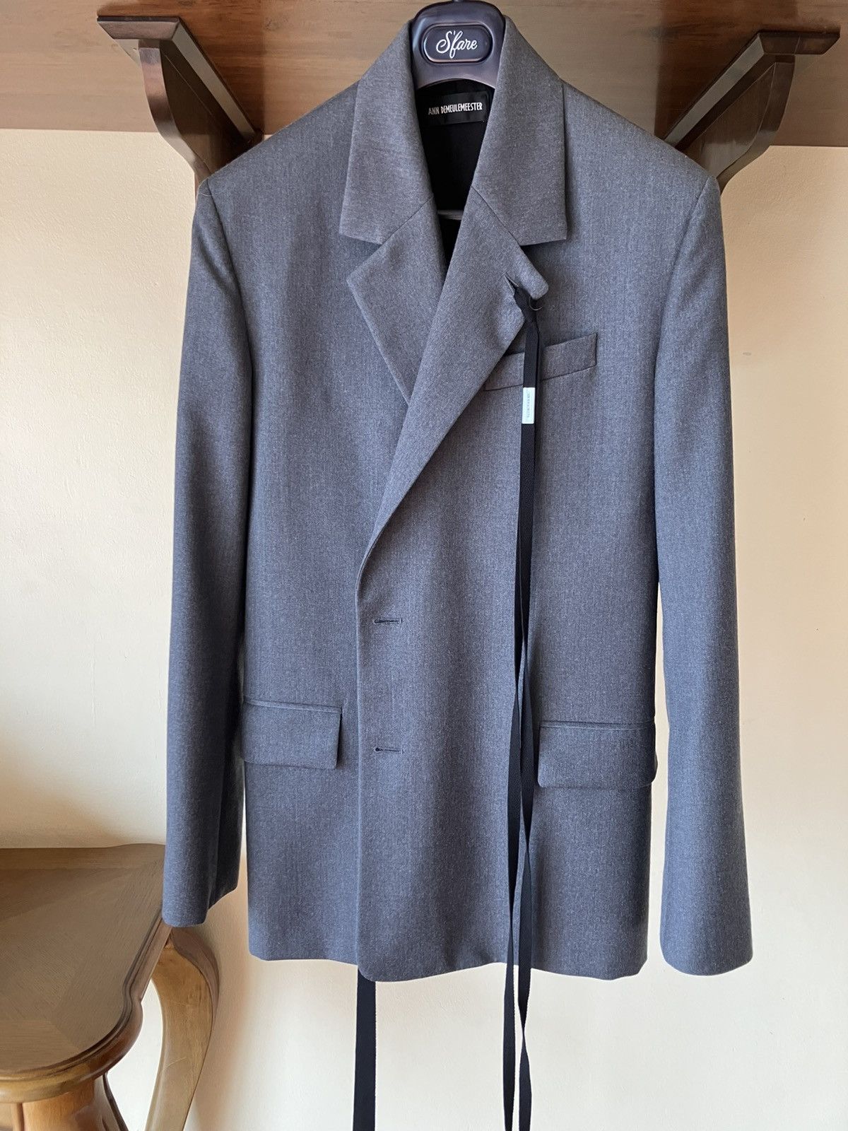 Ann Demeulemeester Ann Demeulemeester Sanna Comfort Tailored Blazer Size M / US 6-8 / IT 42-44 - 1 Thumbnail