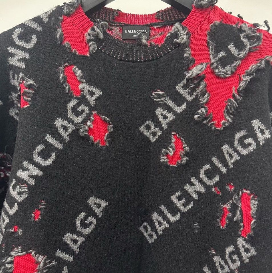 Balenciaga BALENCIAGAFW21 Full Print Bullet Curtain Fake 2412-Nextarrow Size US XS / EU 42 / 0 - 4 Thumbnail