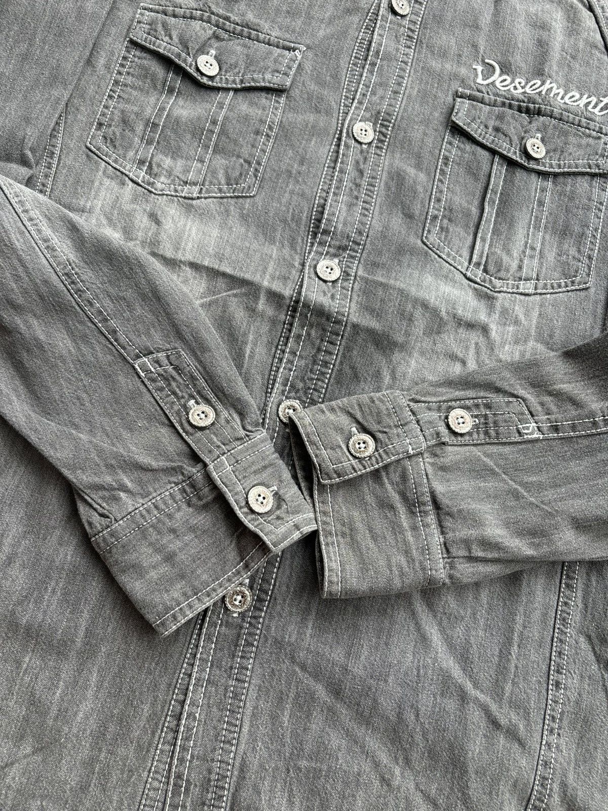 In The Attic Y2k In the attic Homme Pocket Shirt Size US M / EU 48-50 / 2 - 4 Thumbnail
