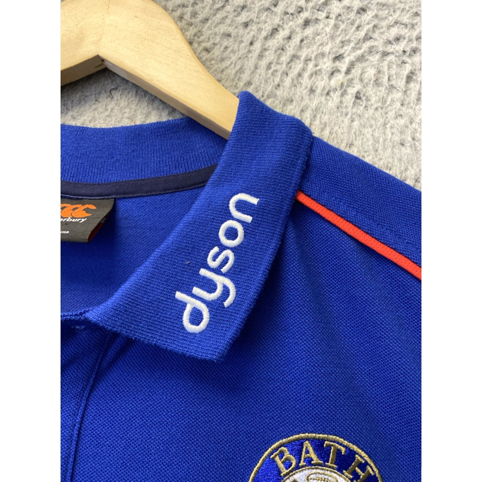 Vintage Canterbury Polo Shirt Men L Royal Blue Solid Golf Rugby Casual Size US L / EU 52-54 / 3 - 4 Thumbnail