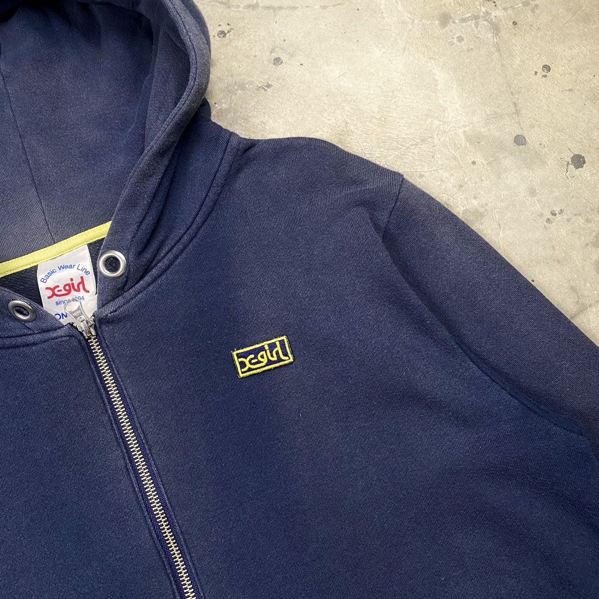 Vintage × Xlarge OG y2k Xgirl Zipped Up Hoodie Size US M / EU 48-50 / 2 - 3 Thumbnail