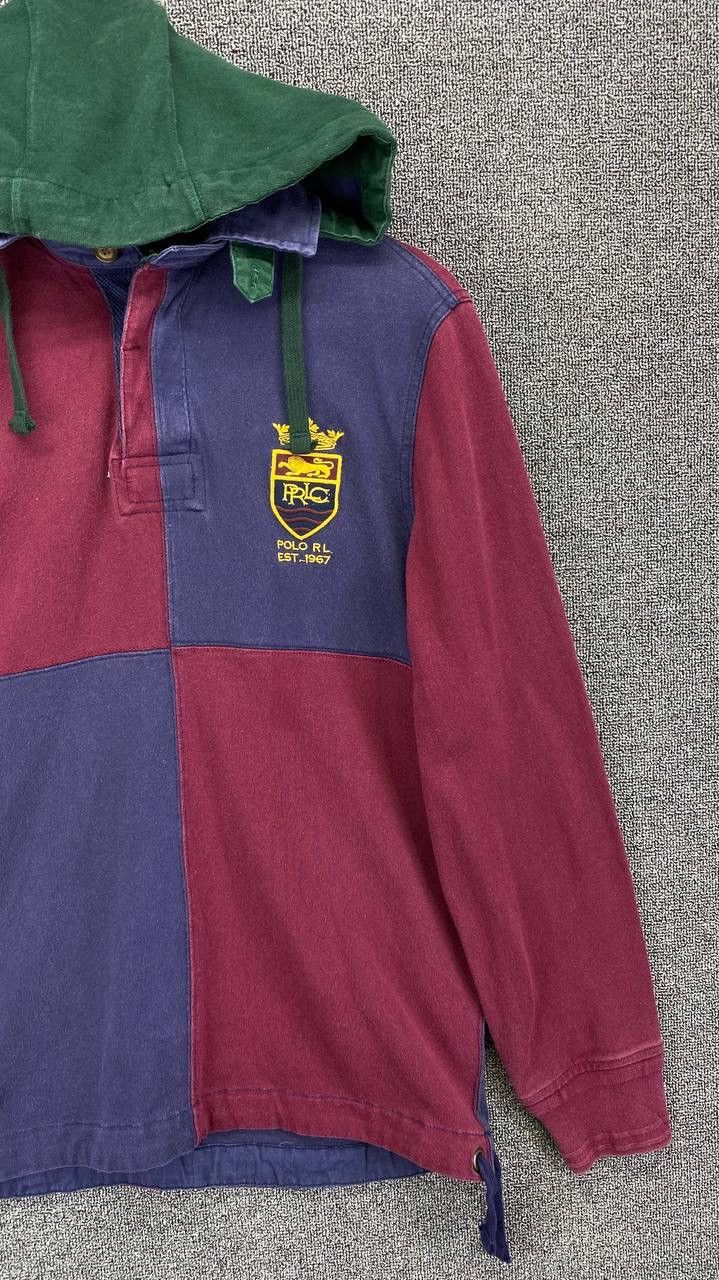 Polo Ralph Lauren Vintage Polo Ralph Laurent Rare Hoodie Sweatshirt Size US S / EU 44-46 / 1 - 4 Thumbnail