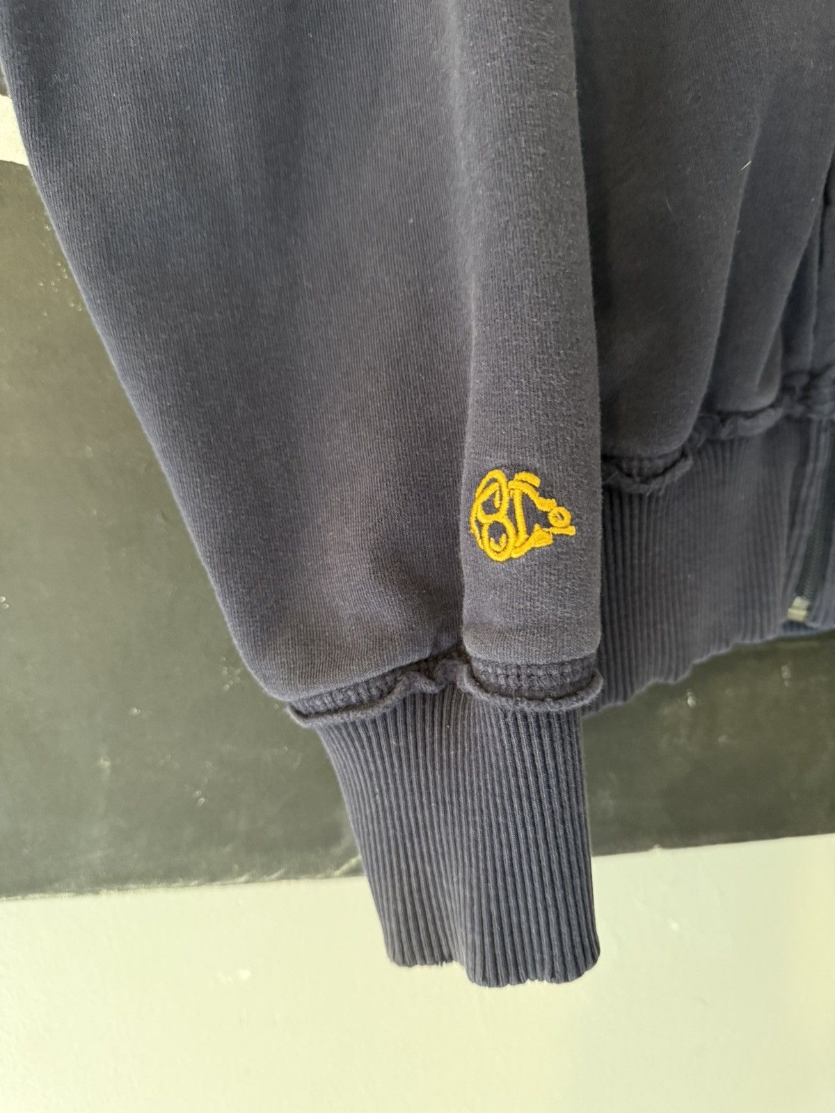 Company 81 COMPANY 81 ZIP-UP SWEATSHIRT – NAVY (VINTAGE / DISTRESSED) Size US L / EU 52-54 / 3 - 3 Thumbnail