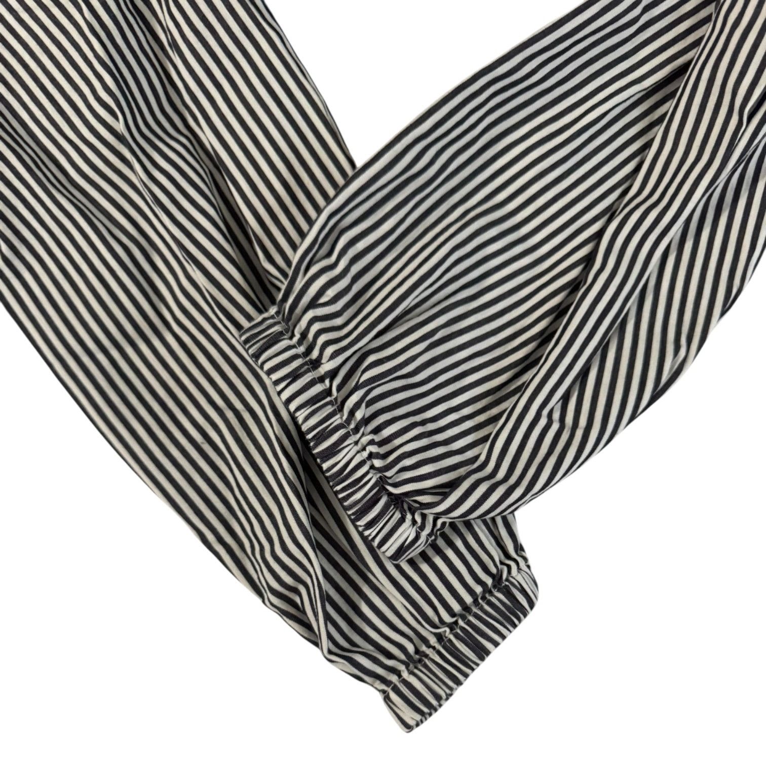 Gap GAP Blue & White Striped Open Shoulder Shirt XS Top Size XS / US 0-2 / IT 36-38 - 4 Thumbnail
