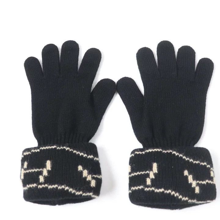 Hermes HERMES by Margiela Cashmere Knit Gloves Size ONE SIZE - 2 Thumbnail