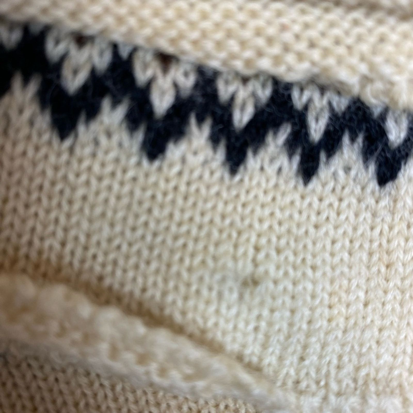 Anthropologie Anthropologie Hooded Sweater Med Wool Nordic Cabincore Boho Size M / US 6-8 / IT 42-44 - 14 Thumbnail