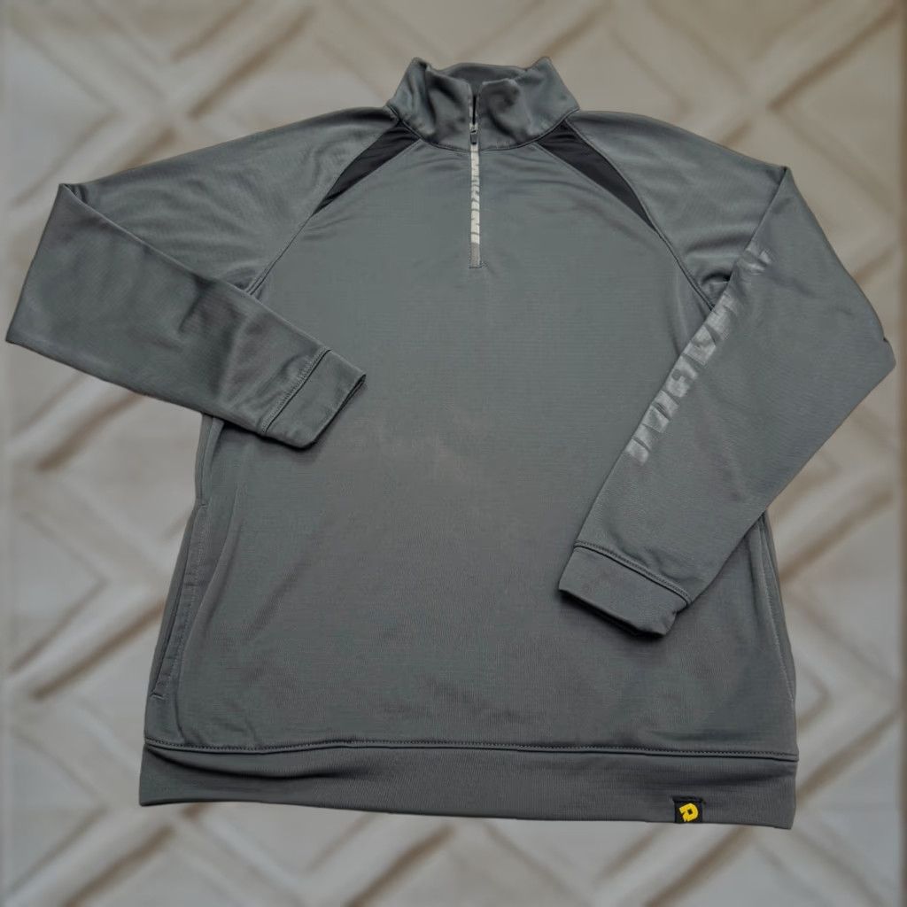 Vintage DeMarini Jacket DeMarini 1/4 Zip Pullover Athletic Baseball Softball Mens Small Gray Jacket Size US S / EU 44-46 / 1 - 1 Thumbnail