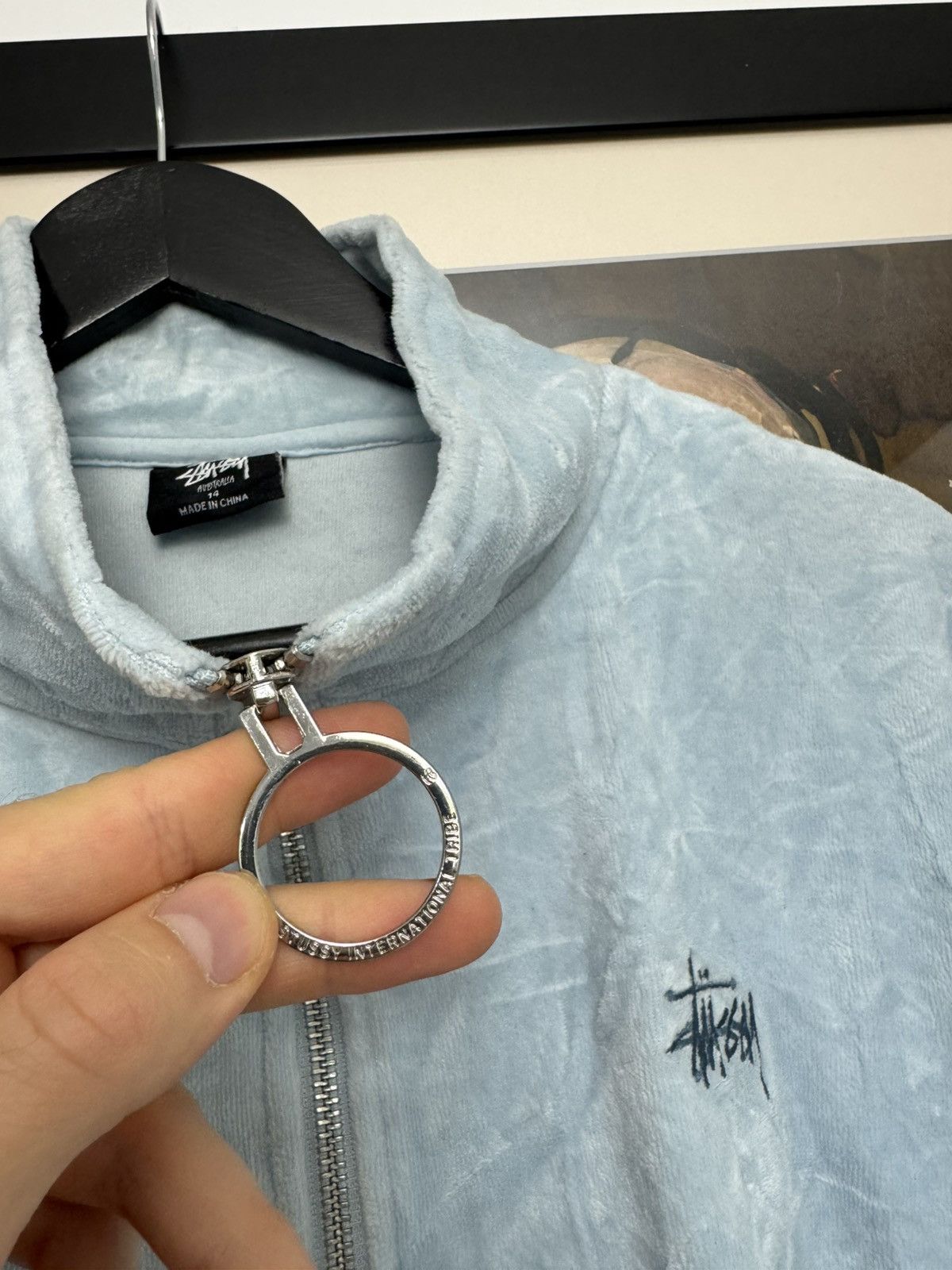 Stussy Stussy Australia Unisex Cropped Boxy Half Zip Light Fleece Size US S / EU 44-46 / 1 - 5 Thumbnail