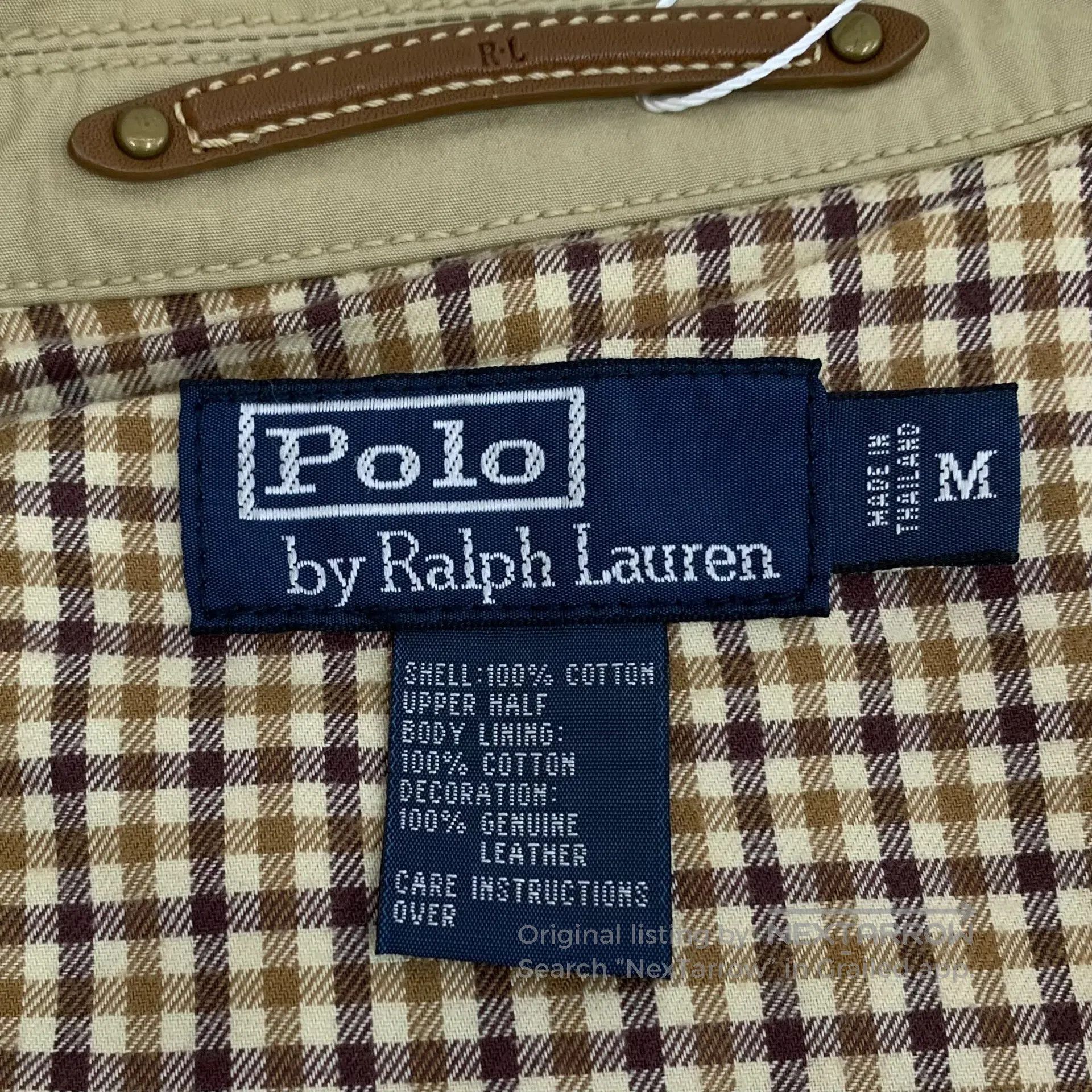 Polo Ralph Lauren Ralph Lauren Brown cotton lapel single-breasted button lon Size US M / EU 48-50 / 2 - 6 Thumbnail