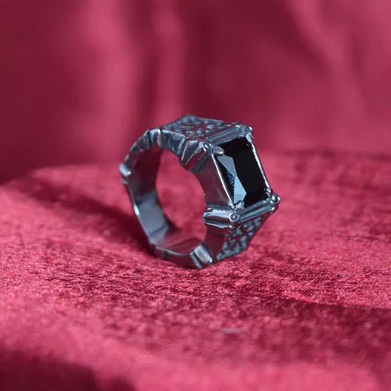 Jewelry Hip-hop Jewelry Rings Open Size Chrome Ring (Size 7-13) Size ONE SIZE - 1 Thumbnail