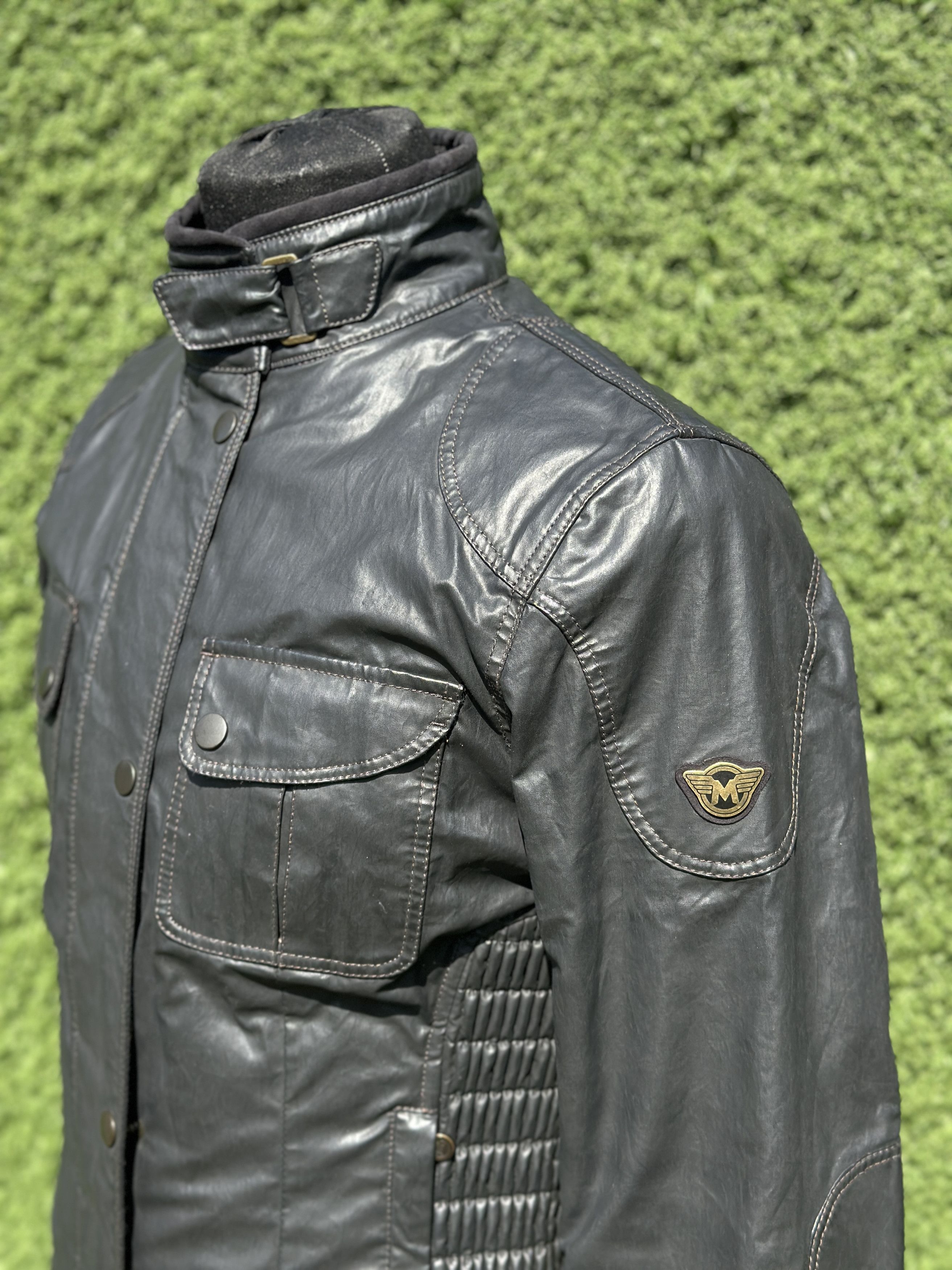 Matchless Matchless London Waxed Cotton Motorcycle Jacket Size 46 Size L / US 10 / IT 46 - 6 Thumbnail