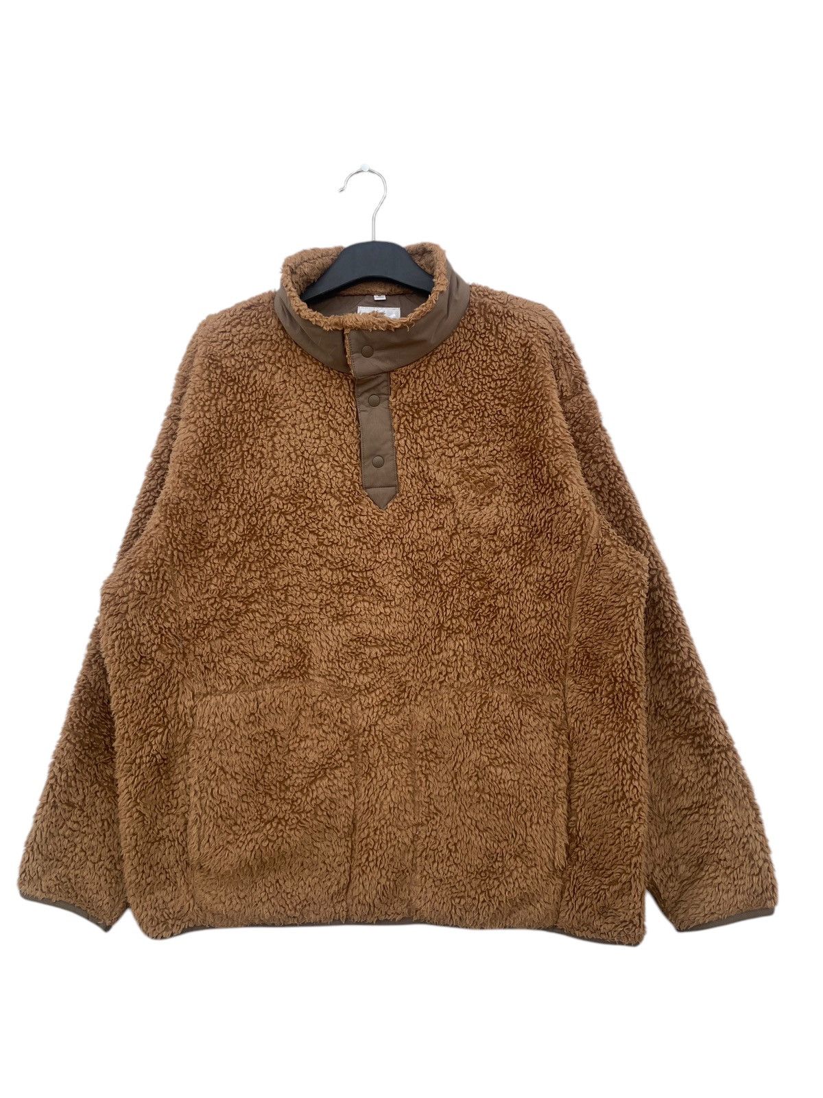Japanese Brand Uniqlo White Mountaineering Deep Pile Fleece Sweater Size US XL / EU 56 / 4 - 1 Thumbnail